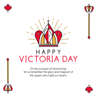 Happy Victoria Day Instagram Post