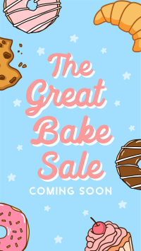 Great Bake Sale Facebook Story