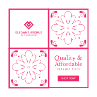 Elegant Tiles Instagram Post Image Preview