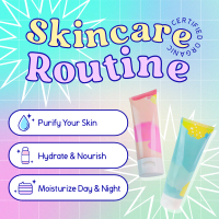 Y2K Skincare Routine Instagram Post Image Preview