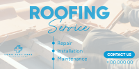 Modern Roofing Twitter Post