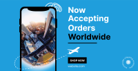 Order Anywhere Facebook Ad