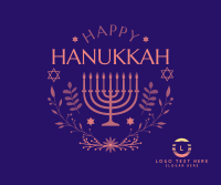 Happy Hanukkah Facebook Post