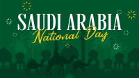 Saudi Arabia National Day Animation