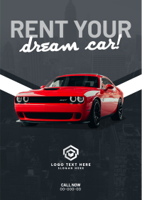 Dream Car Rental Flyer