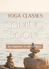 Yoga Classes Coming Flyer