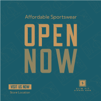 Affordable Sportswear Instagram Post Image Preview