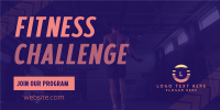 Fitness Challenge Twitter Post