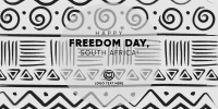 Freedom Day Patterns Twitter Post