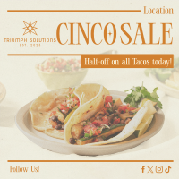 Cinco De Mayo Food Promo Linkedin Post Image Preview