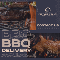 Unique BBQ Delivery Instagram Post Image Preview