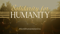 Simple Humanitarian Day Animation