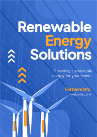 Renewable Energy Solutions Poster