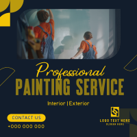 Professional Painting Service Linkedin Post