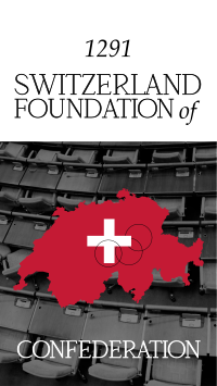 Switzerland Map Confederation Instagram Story Design