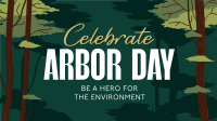 Celebrate Arbor Day Animation