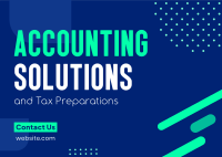 Accounting Professional Postcard example 3