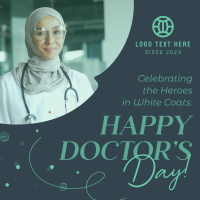 Celebrating Doctors Day Instagram Post