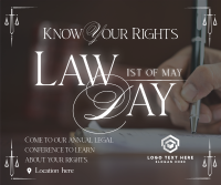 Law Day Greeting Facebook Post