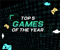 Top games of the year Facebook Post