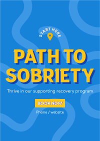 Path to Sobriety Flyer