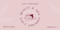 Spa Soft Opening  Twitter Post