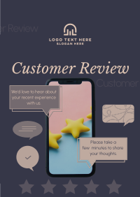 Customer Feedback Poster