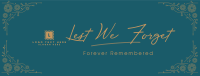 Forever Remembered Facebook Cover