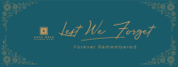 Forever Remembered Facebook Cover Image Preview