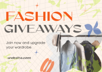 Fashion Dress Giveaway Postcard