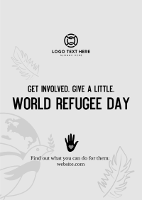 World Refugee Day Dove Poster