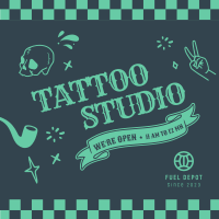 Tattoo Flash Sheet Instagram Post Image Preview