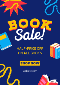 Big Book Sale Poster