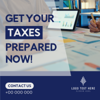 Prep Your Taxes Instagram Post