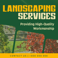 Clean Landscaping Service Linkedin Post Image Preview