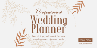 Wedding Planner Services Twitter Post