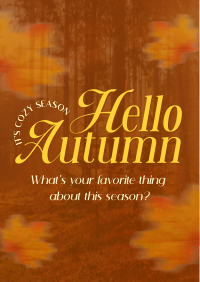 Autumn Favorite Season Flyer