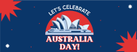Let's Celebrate Australia Day Facebook Cover