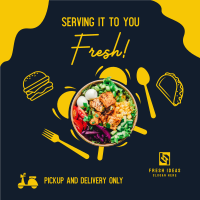 Fresh Food Bowl Delivery Instagram Post Image Preview