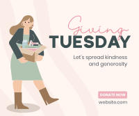 Tuesday Generosity Facebook Post