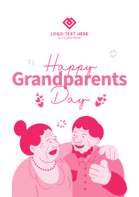 Happy Grandparents Day Flyer