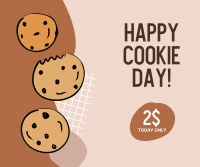 Cute Cookie Day  Facebook Post