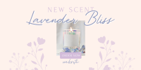 Lavender Bliss Candle Twitter Post