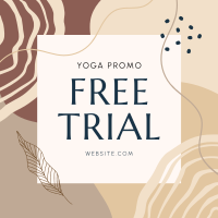Yoga Free Trial Instagram Post
