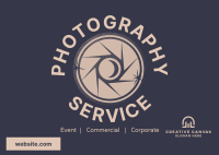 Creative Photography Service  Postcard Image Preview