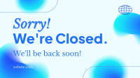 Modern Business Closing Facebook Event Cover