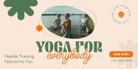 Yoga For Everybody Twitter Post Design