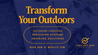 Landscaping Service Expert Animation