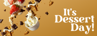 It's Dessert Day! Facebook Cover Image Preview