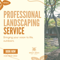 Organic Landscaping Service Instagram Post Image Preview